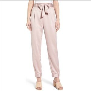 SOLD ✅ Leith Medium satin high waisted pants